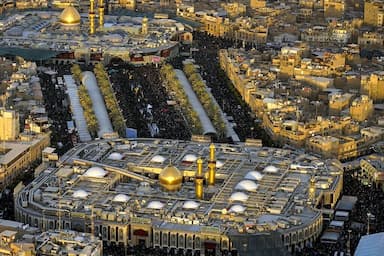 لیست مکان های زیارتی عراق از عتبات تا مساجد و قبرستان‌ها + نقشه
