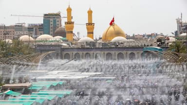 عکس‌های قدیمی گنبد حرم امام حسین (ع) + تاریخچه تخریب و بازسازی