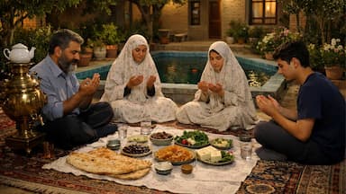 دعای افطار | 4 دعای وارد شده برای لحظه افطار  ماه رمضان در مفاتیح